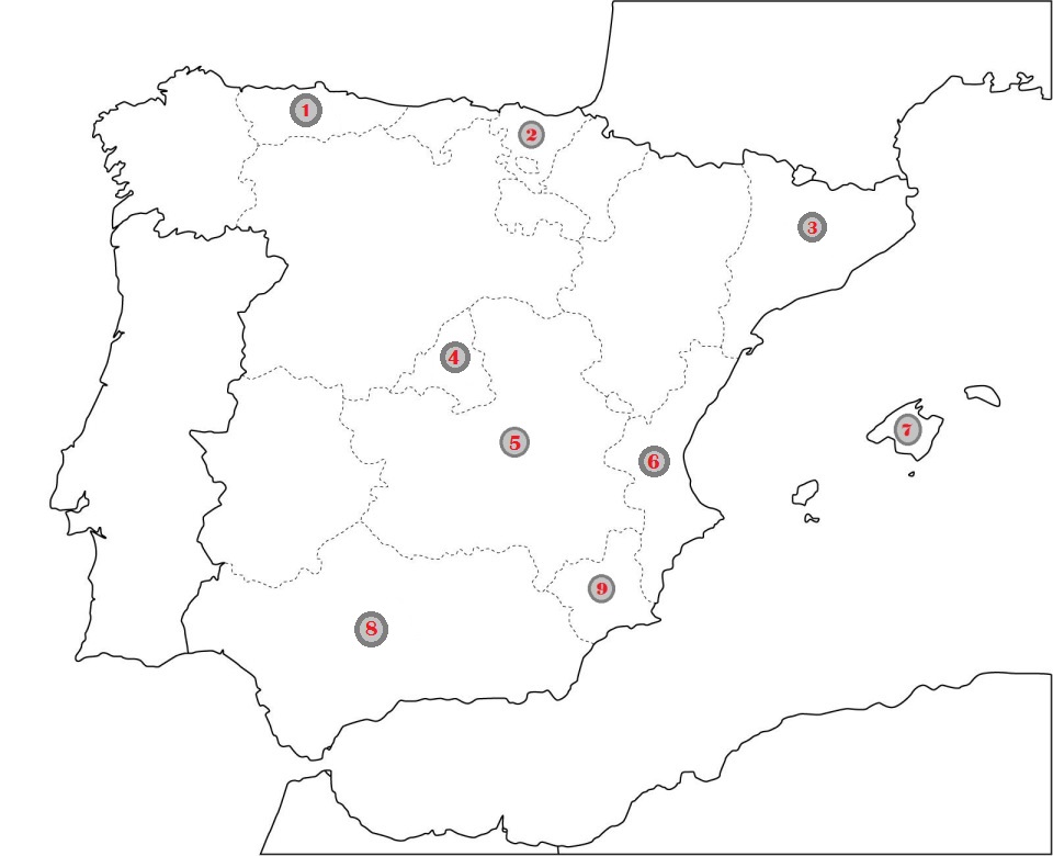 mapa residencias